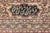 Persian 19th Century Persian Kerman Lavar Rug, Hand-Knotted Wool, Floral Pattern, Red & Ivory, 8x11 For Sale - Image 3 of 18