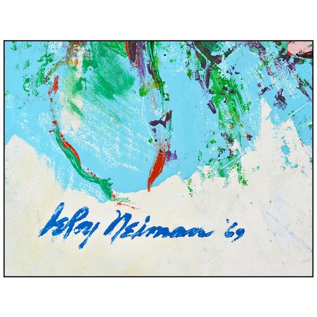 Message us to inquire about custom framing options! (Included for free with every purchase) The painting is of impressive...