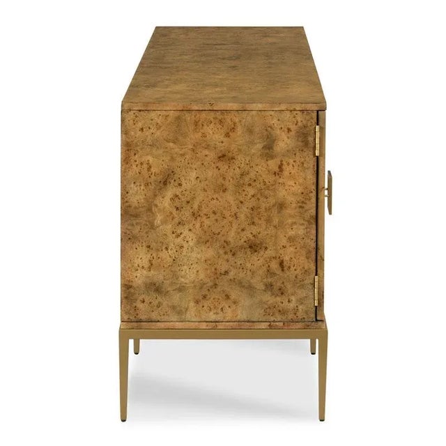 Contemporary Woodbridge Furniture Burton Cabinet For Sale - Image 3 of 5