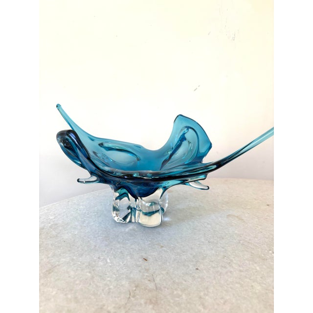Murano Vintage Marano Glass Centerpiece For Sale - Image 4 of 5