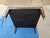 Large Square Green Upholstered Ottoman Footstool on Casters For Sale - Image 9 of 12
