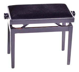 Adjustable Wood Black Piano Stool Bench, 2009