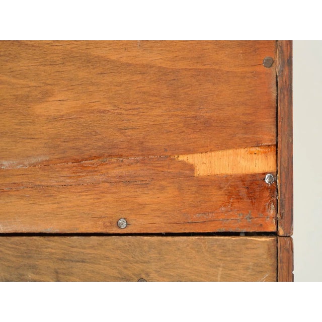 Antique Five Section Oak Macey Barrister Bookcase For Sale - Image 12 of 14