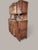Early 21st Century Art Nouveau Buffet in Oak with Marble, Cut Glass and Floral Carvings, 1910 For Sale - Image 5 of 9