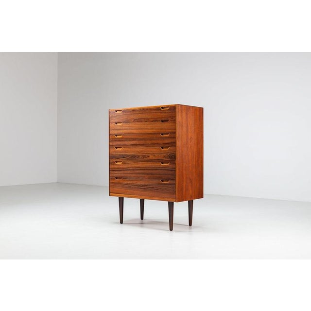 1960s Rosewood Chest of Drawers by Svend Langkilde for Langkilde Møbler, Denmark, 1960s For Sale - Image 5 of 13