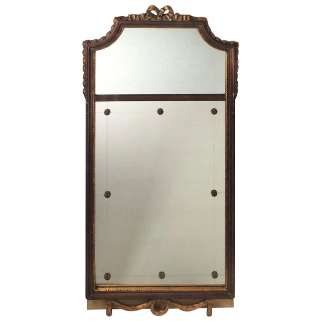 Late 20th Century Etched Giltwood Mirror For Sale - Image 12 of 12
