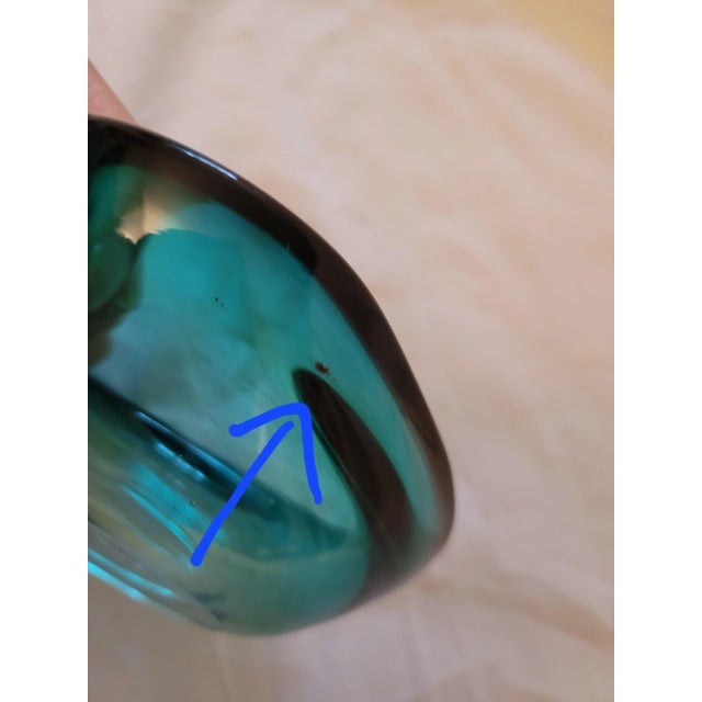 1960s Set of 3 Vintage Murano Style Sommerso Catchalls For Sale - Image 11 of 11