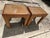 MCM Harrison Van Horn Style Woven Rattan Parsons Side Tables - A Pair For Sale - Image 12 of 12