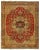 Exquisite Rugs Serapi Hand knotted Wool Red/Multi Rug-14'x18' For Sale
