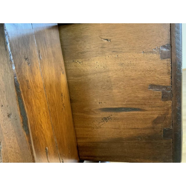 Vintage Alfonso Marina Baroque Style Walnut Carved Console Table For Sale - Image 12 of 12