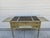 Victorian Baker Furniture Light Green Distressed Finish Writing Desk For Sale - Image 3 of 16