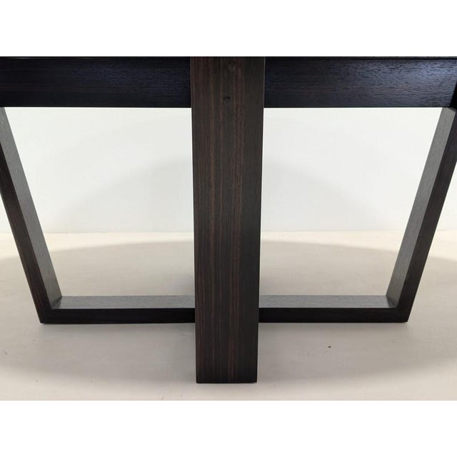 Wood Macassar Ebony Bespoke Dining Table by Antonio Citterio For Sale - Image 7 of 13