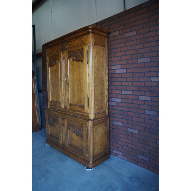 Late 20th Century Baker Parisian Armoire Cabinet For Sale - Image 9 of 12