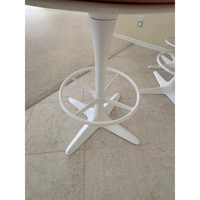 Burke, Inc. 1960s Maurice Burke Barstools (Set of 3) For Sale - Image 4 of 6