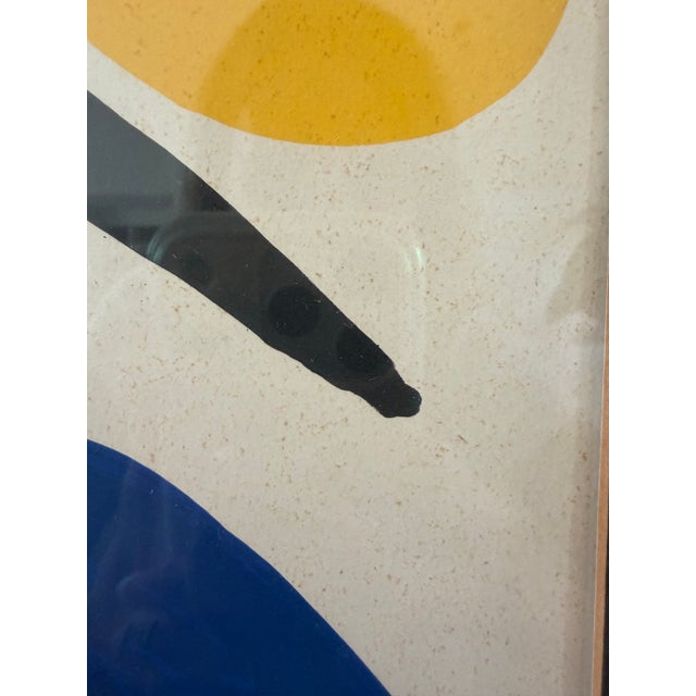 1970s 1970s Alexander Calder Mid-Century Modern Folio Lithograph, Framed For Sale - Image 5 of 7