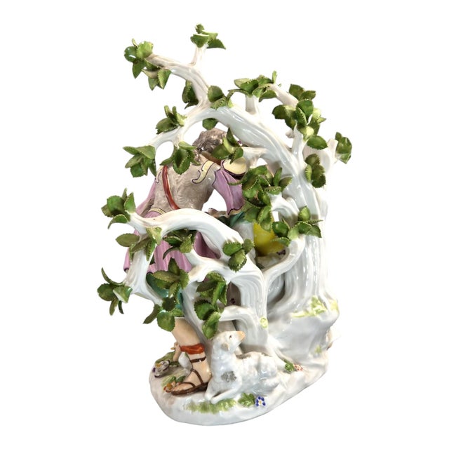 Rococo French Porcelain Figurative Love Letter Scene Group in the style of Niderviller, 18th Century For Sale - Image 3 of 12