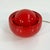 1970s Red Italian Ceramic Table Lamp, 1970s For Sale - Image 5 of 8