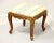 French Country Mid 20th Century Walnut French Country Bench Footstool - A For Sale - Image 3 of 8