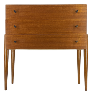 Small Teak Chest of Drawers, Germany, 1950s