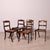 Antique English Regency Style Chairs, 1890s, Set of 5 For Sale - Image 4 of 18