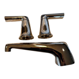 Kallista Counterpoint Deck Mounted Bath Set by Barbara Barry