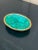Vintage Malachite Brass Rimmed Bowl For Sale - Image 4 of 8