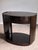Late 20th Century Pair of Barbara Barry for McGuire Modern Oval Nightstands / End Tables For Sale - Image 5 of 12