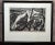 Vintage 1970’s Woodcut Print of Fisherman by R. F. McGovern For Sale - Image 9 of 9