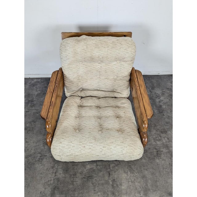 Pine Chalet Lounge Cair For Sale - Image 3 of 6