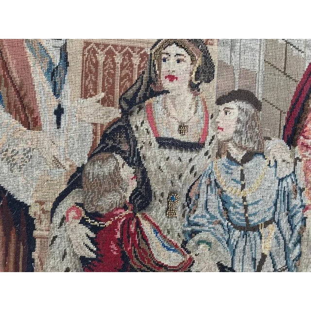 French Needlepoint Tapestry For Sale - Image 4 of 14