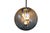 Vintage Smoked Glass Bubble Globe Pendant Light from Doria Leuchten, 1970s For Sale - Image 4 of 18