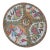 Antique Chinese Export Rose Medallion Plate For Sale