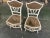 Early 20th Century Set of 4 Natural Cane & Wood Chairs in Style of Louis XV For Sale - Image 4 of 11