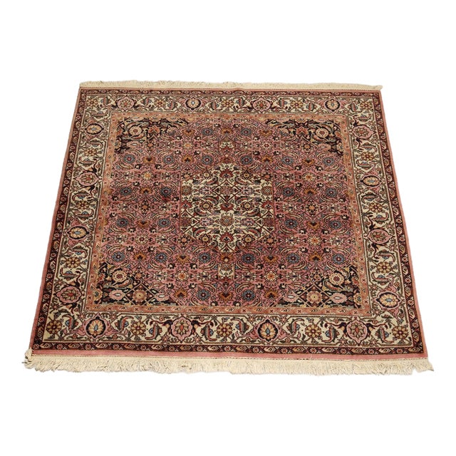 Tabriz Rug in Cotton and Wool For Sale