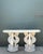 Hollywood Regency Vintage Coquina Seahorse Console Table For Sale - Image 3 of 12