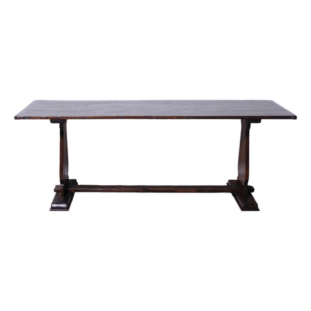 Antique Wooden Refectory Table, Italy, Early 1900s For Sale