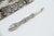Embossed Silver Inkwell with Fountain Pen For Sale - Image 4 of 5