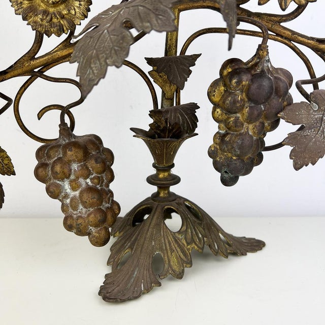 Antique French Candelabra in Ormolu For Sale - Image 3 of 12