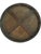 Moroccan Engraved Brass Tray on Adjustable Wooden Stand. For Sale In Dallas - Image 6 of 9