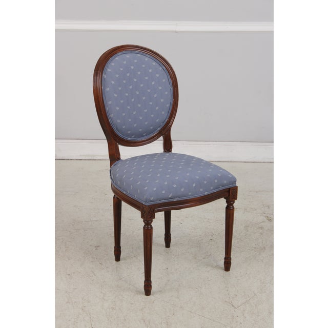 Age: Approx: 30 Years Old Details: Fine Carved Details High Quality Construction French Louis XVI Style Mahogany Finish...
