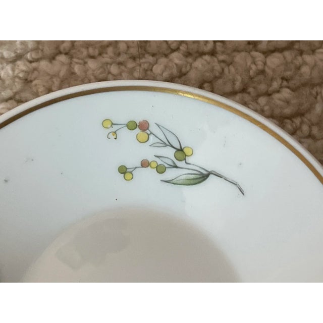 White Vintage Ginori Small Porcelain Bowls For Sale - Image 8 of 13