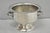 Vintage English Regency Style Silver Plated Low Champagne Chiller Ice Bucket For Sale - Image 15 of 16