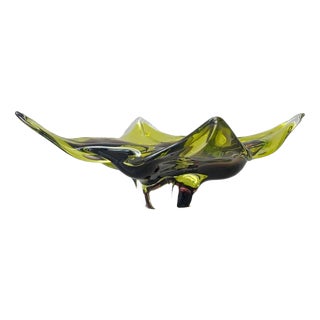 Crystal Glass Bowl by Joska Waldglashütte Bodenmais, 1970s For Sale