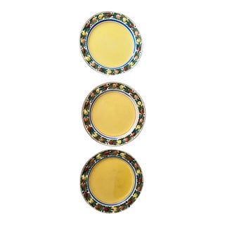 1920s Adams Titian Ware Fruit Plates - Set of 3 For Sale