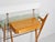 Wood Italian Sculptural Maple Console Table with Glass Top by Ico Parisi, 1950s For Sale - Image 7 of 11