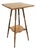 Antique Turned Wood Two Tier Table or Plant Stand For Sale