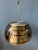 Metal Mid-Century Space Age Smoked Glass Pendant Lamp For Sale - Image 7 of 11