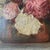 J.P., Still Life of a Vase of Dahlias, 1900, Oil Painting on Canvas For Sale - Image 7 of 10