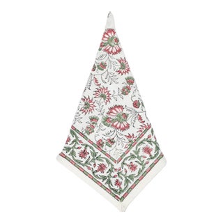 Cabana Napkin, Pink Trellis, Set of 8 For Sale