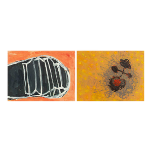 Elfi Schuselka Abstract Compositions Acrylic, 2